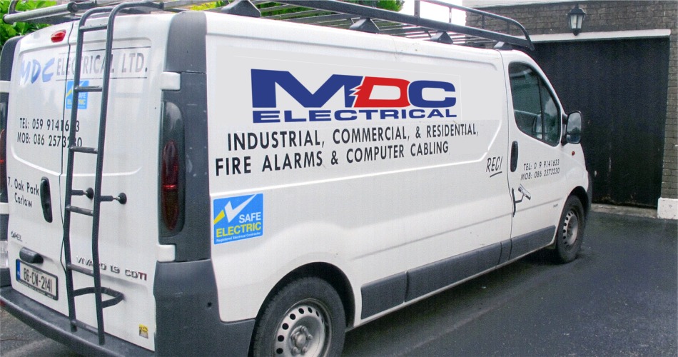 MDC Electrical for Industrial, Commercial, Residential Fire Alarms & Computer Cabling, Carlow, Ireland